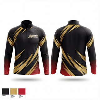 Quarter Zip Jacket, Amped up athletics, Cheer, Teamtime, Team time, sublimation, custom sports apparel, team uniforms, spirit wear, spiritwear, sports uniforms, custom shirts, team store, custom team store, fundraiser sports, apparel fundraiser