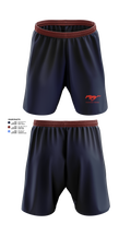 Tulare Western Mustangs 49846342 Athletic Shorts With Pockets - 1