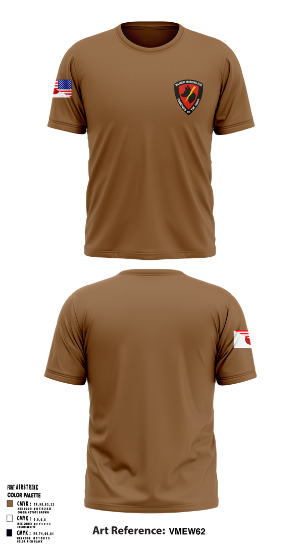 Short Sleeve Performance Shirt, CFAY Security MWD, , Teamtime, Team time, sublimation, custom sports apparel, team uniforms, spirit wear, spiritwear, sports uniforms, custom shirts, team store, custom team store, fundraiser sports, apparel fundraiser