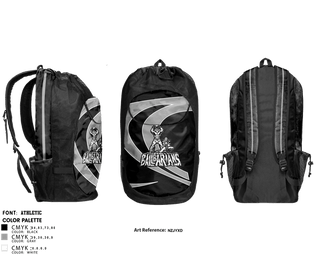 Gear Bag, Ballbarians, Men's Volleyball, Teamtime, Team time, sublimation, custom sports apparel, team uniforms, spirit wear, spiritwear, sports uniforms, custom shirts, team store, custom team store, fundraiser sports, apparel fundraiser