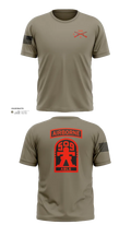 3-509th Parachute Infantry BN Able Nation 10459424 Old School Cotton Feel Shirt - 22