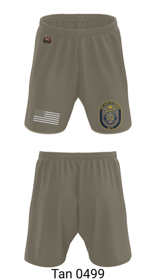 Athletic Shorts With Pockets, USS CAPE ST. GEORGE, , Teamtime, Team time, sublimation, custom sports apparel, team uniforms, spirit wear, spiritwear, sports uniforms, custom shirts, team store, custom team store, fundraiser sports, apparel fundraiser