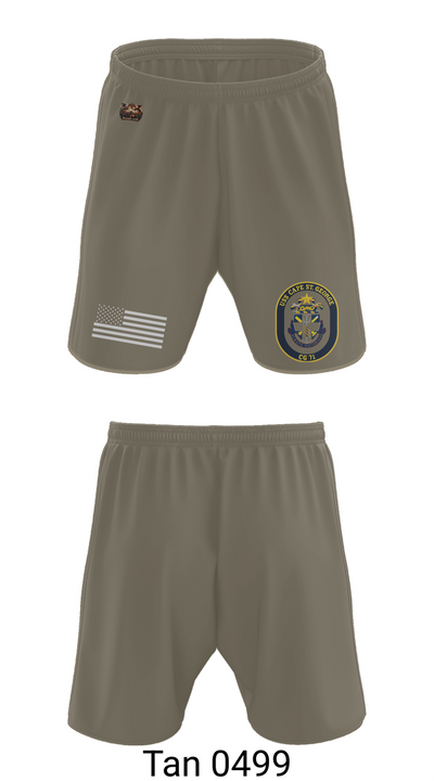 USS CAPE ST. GEORGE 53207398 Athletic Shorts With Pockets - 66