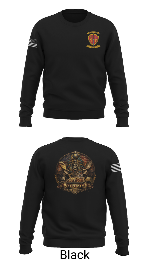 Crew Neck Sweatshirt, V37, Marines, Teamtime, Team time, sublimation, custom sports apparel, team uniforms, spirit wear, spiritwear, sports uniforms, custom shirts, team store, custom team store, fundraiser sports, apparel fundraiser