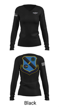 93rd AGOW 64240492 Women's Long Sleeve V-neck Shirt - 37