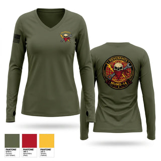 Womens Long Sleeve Vneck Shirt, MUMS-14, Marines, Teamtime, Team time, sublimation, custom sports apparel, team uniforms, spirit wear, spiritwear, sports uniforms, custom shirts, team store, custom team store, fundraiser sports, apparel fundraiser