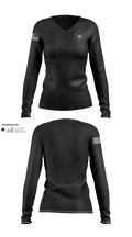 Bartlesville Police Department 89012785 Women's Long Sleeve V-neck Shirt - 51