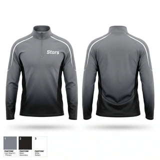 Quarter Zip Jacket, Stars, Softball, Teamtime, Team time, sublimation, custom sports apparel, team uniforms, spirit wear, spiritwear, sports uniforms, custom shirts, team store, custom team store, fundraiser sports, apparel fundraiser