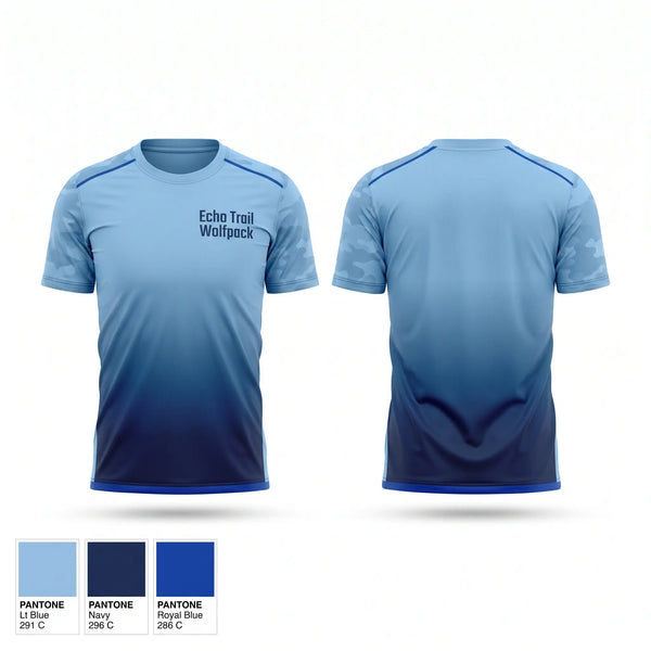 Short Sleeve Performance Shirt, Echo Trail Wolfpack, Men's Basketball, Teamtime, Team time, sublimation, custom sports apparel, team uniforms, spirit wear, spiritwear, sports uniforms, custom shirts, team store, custom team store, fundraiser sports, apparel fundraiser