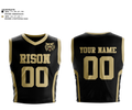 Rison Wildcats Basketball Uniform - 11