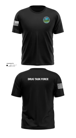 Old School Cotton Feel Shirt, Pine to Prairie Drug Task Force, Police, Teamtime, Team time, sublimation, custom sports apparel, team uniforms, spirit wear, spiritwear, sports uniforms, custom shirts, team store, custom team store, fundraiser sports, apparel fundraiser