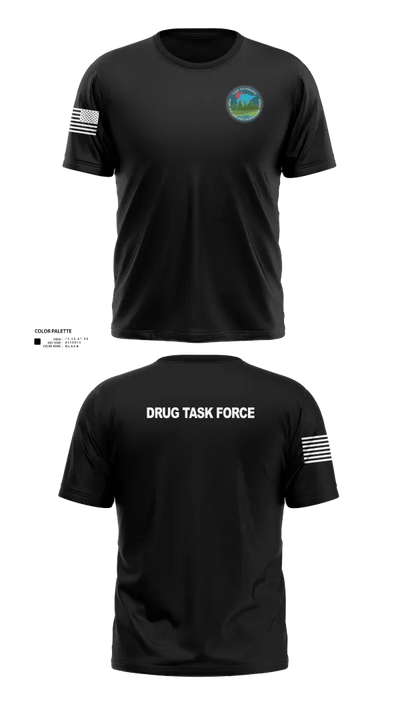 Pine to Prairie Drug Task Force 29462522 Old School Cotton Feel Shirt - 21