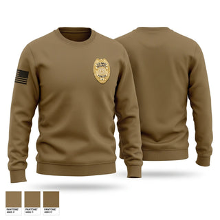 Crew Neck Sweatshirt, NSAW Security Forces, Navy, Teamtime, Team time, sublimation, custom sports apparel, team uniforms, spirit wear, spiritwear, sports uniforms, custom shirts, team store, custom team store, fundraiser sports, apparel fundraiser