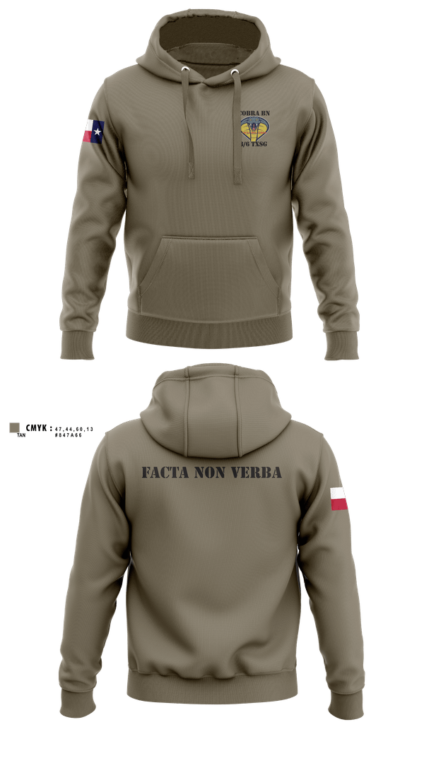 Hoodie, 3BN/6BDE Cobras, Army, Teamtime, Team time, sublimation, custom sports apparel, team uniforms, spirit wear, spiritwear, sports uniforms, custom shirts, team store, custom team store, fundraiser sports, apparel fundraiser