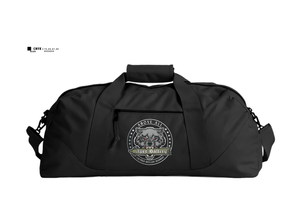 Duffle Bag, Alpha 1-77 FA, , Teamtime, Team time, sublimation, custom sports apparel, team uniforms, spirit wear, spiritwear, sports uniforms, custom shirts, team store, custom team store, fundraiser sports, apparel fundraiser