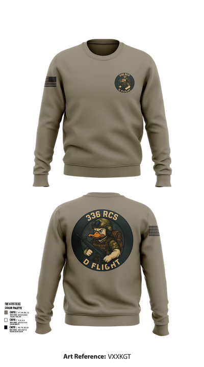336 RCS D Flight 26202235 Crew Neck Sweatshirt - 102