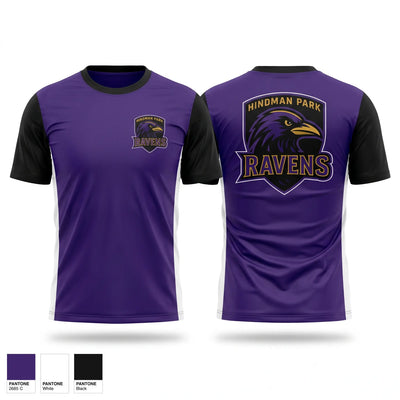 Hindman Park Ravens Short Sleeve Performance Shirt - 1