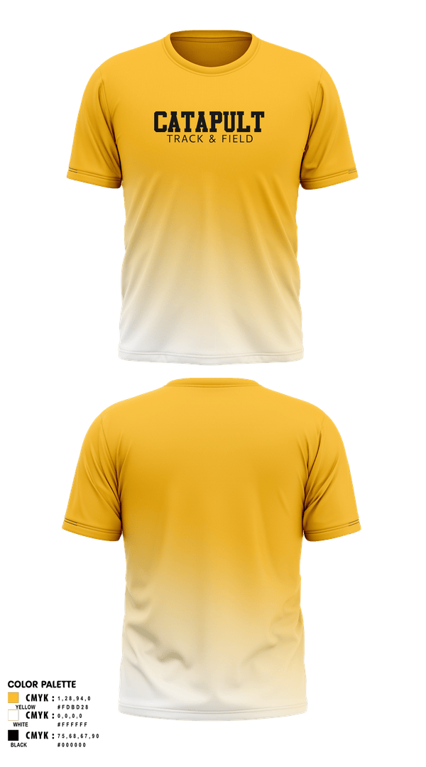 Short Sleeve Performance Shirt, Catapult Track & Field, Track & Field, Teamtime, Team time, sublimation, custom sports apparel, team uniforms, spirit wear, spiritwear, sports uniforms, custom shirts, team store, custom team store, fundraiser sports, apparel fundraiser