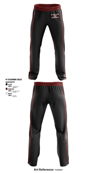 Sweatpants, SA BOYZ ELITE, Men's Basketball, Teamtime, Team time, sublimation, custom sports apparel, team uniforms, spirit wear, spiritwear, sports uniforms, custom shirts, team store, custom team store, fundraiser sports, apparel fundraiser