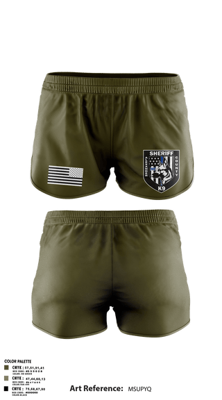 Ranger Panties, Alexander County Sheriff Office K-9, Police, Teamtime, Team time, sublimation, custom sports apparel, team uniforms, spirit wear, spiritwear, sports uniforms, custom shirts, team store, custom team store, fundraiser sports, apparel fundraiser