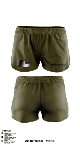 Ranger Panties, Infantry, , Teamtime, Team time, sublimation, custom sports apparel, team uniforms, spirit wear, spiritwear, sports uniforms, custom shirts, team store, custom team store, fundraiser sports, apparel fundraiser