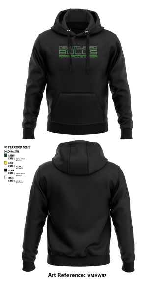 Hoodie, New Milford Bulls Football And Cheerleading, Football, Teamtime, Team time, sublimation, custom sports apparel, team uniforms, spirit wear, spiritwear, sports uniforms, custom shirts, team store, custom team store, fundraiser sports, apparel fundraiser