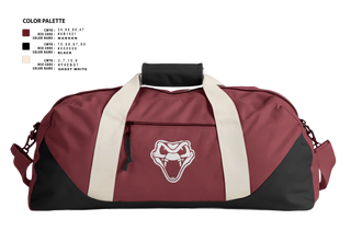 Duffle Bag, Atlas Rattlers, Spirit Store, Teamtime, Team time, sublimation, custom sports apparel, team uniforms, spirit wear, spiritwear, sports uniforms, custom shirts, team store, custom team store, fundraiser sports, apparel fundraiser
