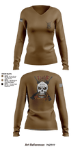 Range Company 26691107 Women's Long Sleeve V-neck Shirt - 2
