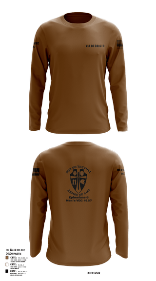 Long Sleeve Performance Shirt, Service AideService AideVia De Cristo, , Teamtime, Team time, sublimation, custom sports apparel, team uniforms, spirit wear, spiritwear, sports uniforms, custom shirts, team store, custom team store, fundraiser sports, apparel fundraiser