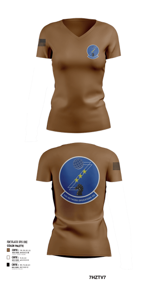 Women's Short Sleeve Vneck Shirt, 83 NOS, Air Force, Teamtime, Team time, sublimation, custom sports apparel, team uniforms, spirit wear, spiritwear, sports uniforms, custom shirts, team store, custom team store, fundraiser sports, apparel fundraiser