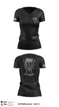 3rd Platoon 72140554 Women's Short Sleeve V-neck Shirt - 8