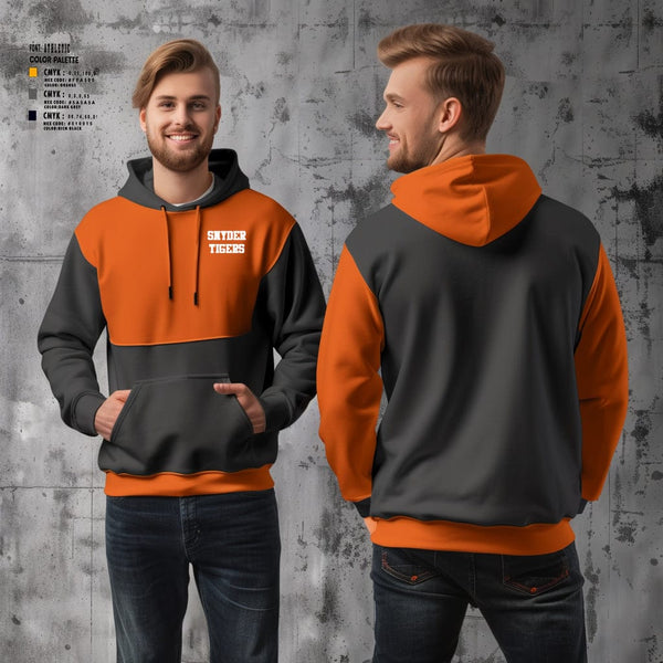 Hoodie, Snyder Tigers, Baseball, Teamtime, Team time, sublimation, custom sports apparel, team uniforms, spirit wear, spiritwear, sports uniforms, custom shirts, team store, custom team store, fundraiser sports, apparel fundraiser