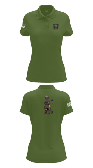 Women's Short Sleeve Performance Polo, 1-22 ASB, , Teamtime, Team time, sublimation, custom sports apparel, team uniforms, spirit wear, spiritwear, sports uniforms, custom shirts, team store, custom team store, fundraiser sports, apparel fundraiser