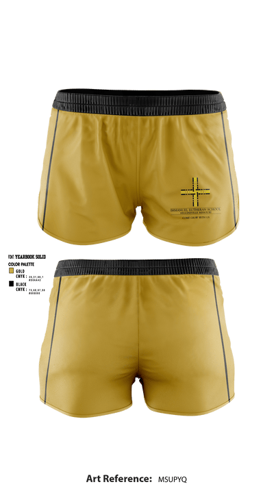 Immanuel Lutheran School 70658929 Women's Shorts - 1