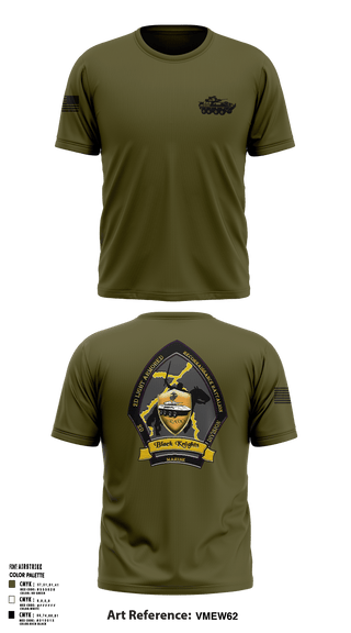 Old School Cotton Feel Shirt, Bravo Co, 2D LAR Bn, Marines, Teamtime, Team time, sublimation, custom sports apparel, team uniforms, spirit wear, spiritwear, sports uniforms, custom shirts, team store, custom team store, fundraiser sports, apparel fundraiser