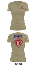 37th engineer bn 83010266 Women's Short Sleeve V-neck Shirt - 88