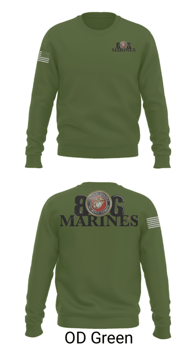 806 Marines 13874790 Crew Neck Sweatshirt - 45