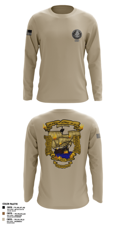 220 BPOA 59828515 Long Sleeve Performance Shirt - 3