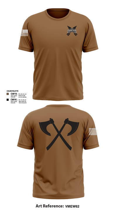 Mortars 32639888 Short Sleeve Performance Shirt - 3