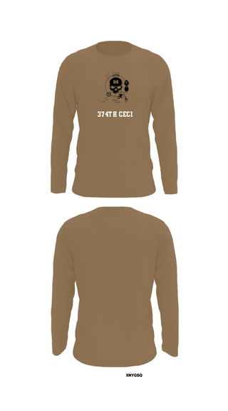 Long Sleeve Performance Shirt, 374TH CECI, Army, Teamtime, Team time, sublimation, custom sports apparel, team uniforms, spirit wear, spiritwear, sports uniforms, custom shirts, team store, custom team store, fundraiser sports, apparel fundraiser