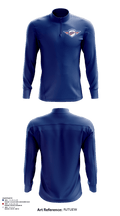 GRAND FORKS YOUTH HOCKEY ASSOCIATION 92789320 Quarter Zip Jacket - 12