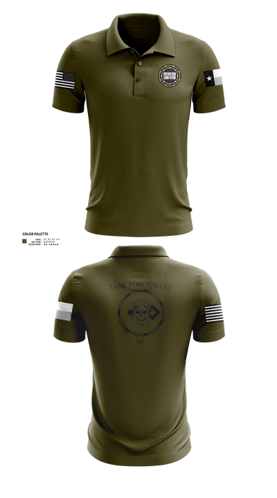 TFW S6 7101474 Short Sleeve Performance Polo - 61