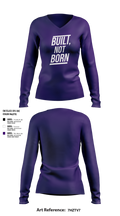 Northwest Magic Basketball 74207630 Women's Long Sleeve V-neck Shirt - 100