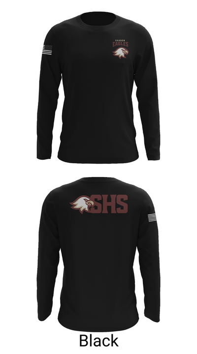 Sharon Eagles Swimming Long Sleeve Performance Shirt 26
