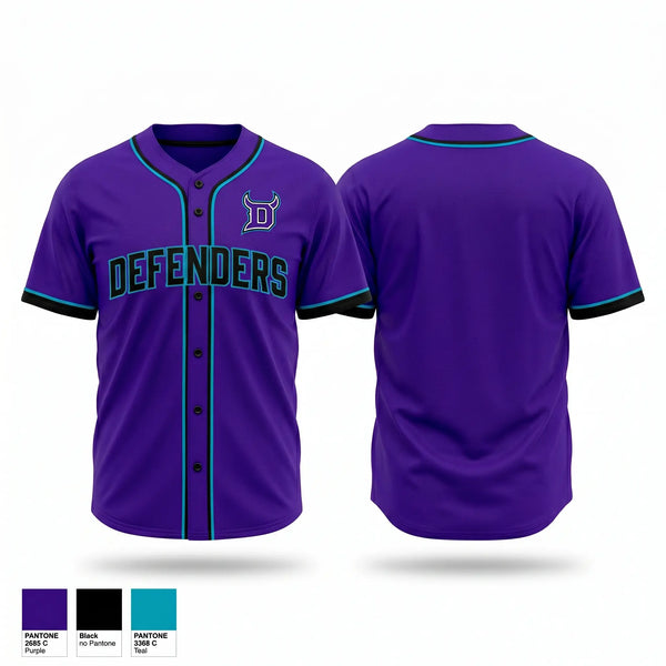 Full Button Baseball Jersey, Diablos, Baseball, Teamtime, Team time, sublimation, custom sports apparel, team uniforms, spirit wear, spiritwear, sports uniforms, custom shirts, team store, custom team store, fundraiser sports, apparel fundraiser