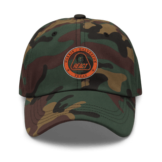 Harris/Galveston County REACT 98320427 Classic Dad Hat | Yupoong 6245CM