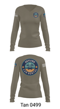Skyline Car Rental 78356541 Women's Long Sleeve V-neck Shirt - 77