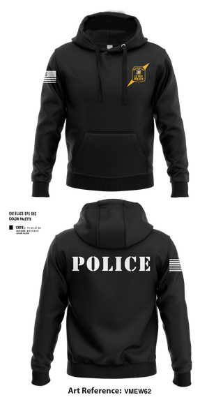 Hoodie, LE ROY POLICE DEPARTMENT, Police, Teamtime, Team time, sublimation, custom sports apparel, team uniforms, spirit wear, spiritwear, sports uniforms, custom shirts, team store, custom team store, fundraiser sports, apparel fundraiser
