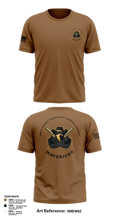 Mavericks 71642974 Short Sleeve Performance Shirt - 1