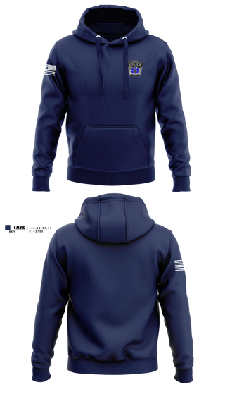 Hoodie, Maple Heights Police Department, Police, Teamtime, Team time, sublimation, custom sports apparel, team uniforms, spirit wear, spiritwear, sports uniforms, custom shirts, team store, custom team store, fundraiser sports, apparel fundraiser